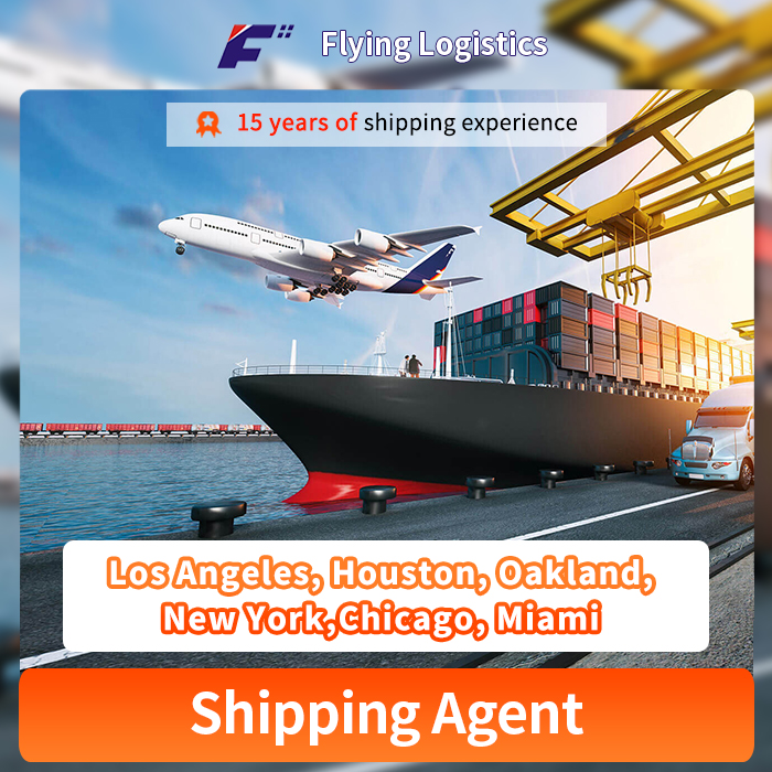  Air/Sea Ocean Freight Container FCL/LCL Agents From China to Los Angeles, Houston, Oakland, New York, Chicago, Miami United States/America Door to Door Shipping 