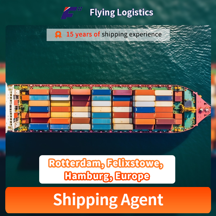 Fast International Freight Forwarder DDP Sea & Air Freight Shipping Agent From China to Rotterdam, Felixstowe, Hamburg, Europe Logistics Service