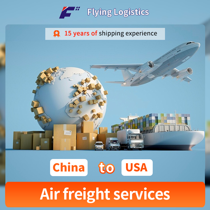 Fast DDP Air Shipping From Guangdong China to USA Shipping Agent Freight Forwarder Air Shipping Service Global