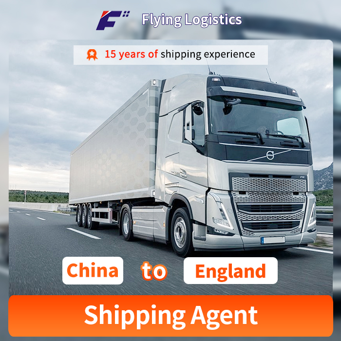 Truck Road Transportation for Goods Shipping Agent Freight Forwarder Shipping From China to England Logistic Service