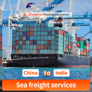 Fast and cheap sea freight forwarder service from China to India shipping agent company