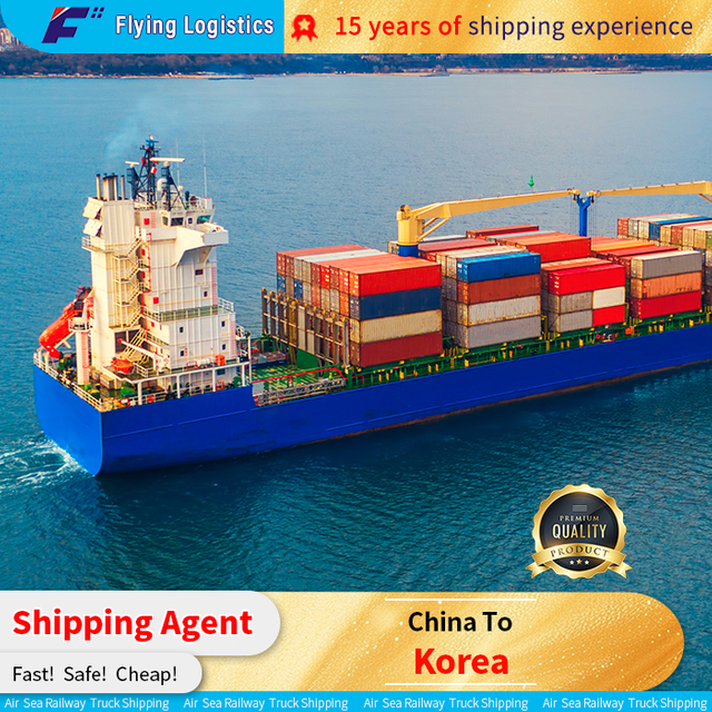 Freight Forwarder Shipping From China To Korea for Food Transportation