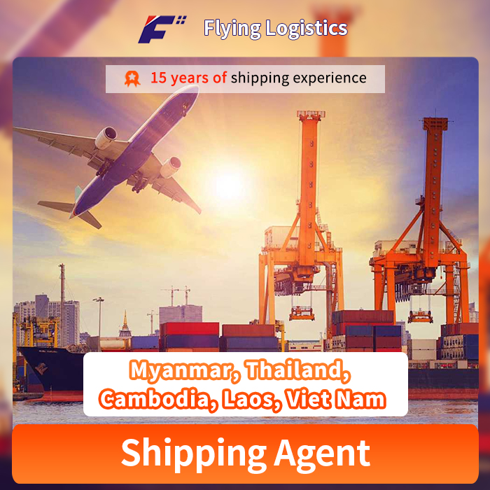 Fast Shipping Container Logistics Service or Sea Freight Forwarder Dropshipping Service to Myanmar, Thailand, Cambodia, Laos, Viet Nam Shipping Agent