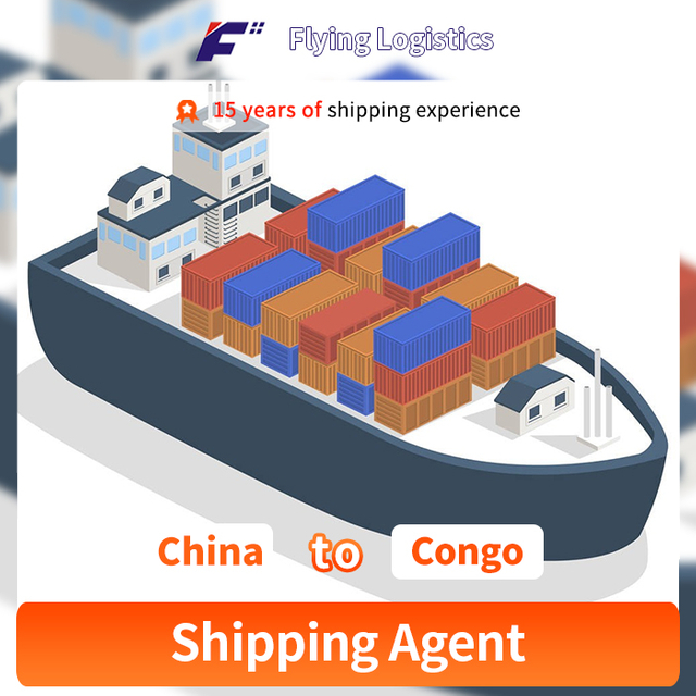 FCL LCL Sea Container Shipping Air Freight From China To Congo