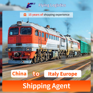 Rail Transportation Railway Freight Shipping Agent From China to Italy Europe Shipping Cargo Freight Forwarder DDU/DDP Door to Door