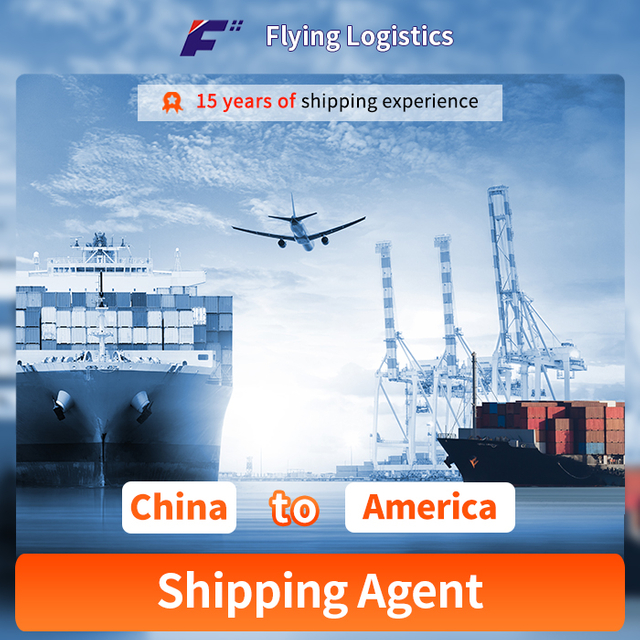 Air/Sea Ocean Freight Shipping Container FCL LCL Agents From China to Los Angeles, Houston, Oakland, New York, Chicago, Miami United States/America Door to Door