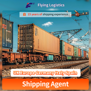 Cheap Railway Freight Forwarding Shipping Agent Global Logistics Rail Transportion Train Shipping From China To UK Europe Germany Italy Spain DDP DDU