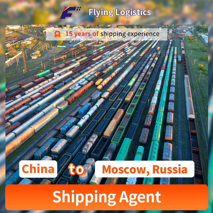 Railway/Train Freight DDP Shipping From China to Moscow, Russia