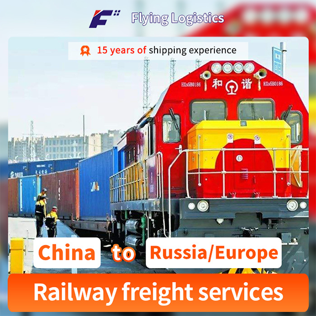 Reliable Shenzhen China Railway Freight Forwarder Transport Train Shipping To Russia Europe