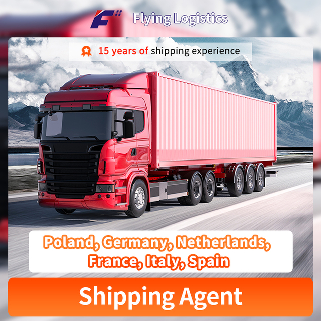 Truck Freight Express Deliver UPS DHL FedEX Logistics Services, Shipping From China To Poland, Germany, Netherlands, France, Italy, Spain Freight Forwarder 