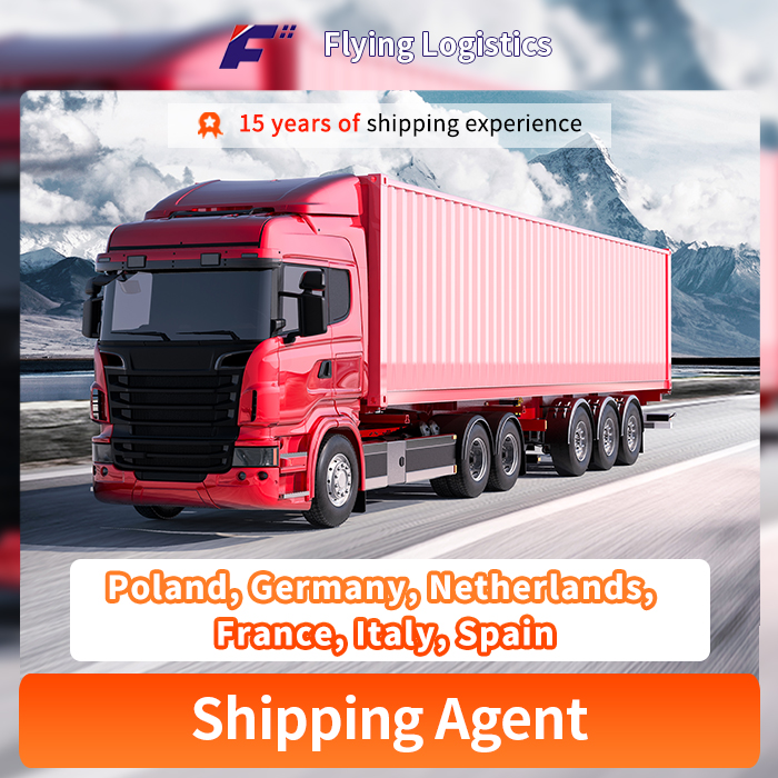 Truck Freight Express Deliver UPS DHL FedEX Logistics Services, Shipping From China To Poland, Germany, Netherlands, France, Italy, Spain Freight Forwarder 