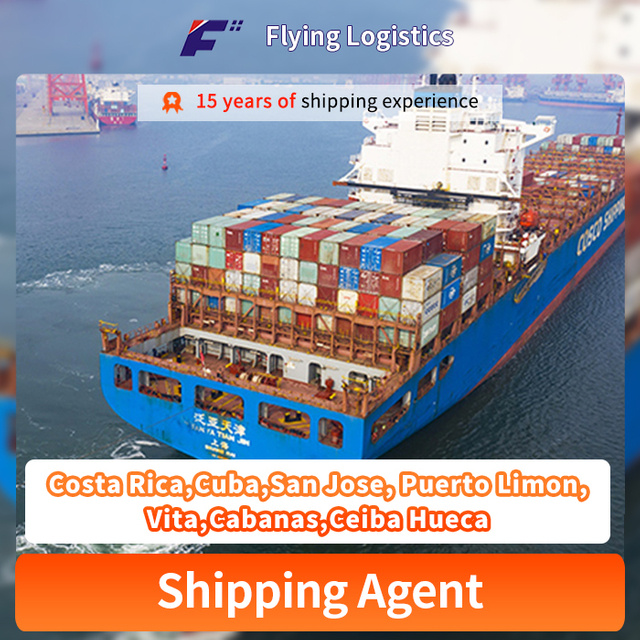 Sea Freight Shipping Service From China to Costa Rica,Cuba Sea-Freight From Shanghai, Ningbo, Shenzhen China to San Jose, Puerto Limon,Vita,Cabanas,Ceiba Hueca