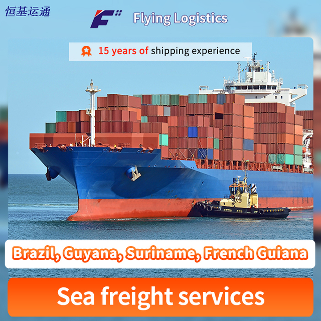 Freight Forwarder/Shipping Agent/Sea Freight Shipping/Air Shipping/Express From China to Brazil, Guyana, Suriname, French Guiana